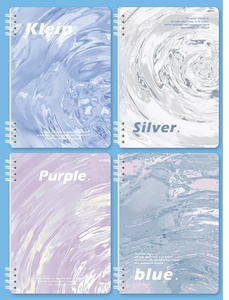 Đầy Màu sắc A5 mô hình sóng máy tính xách tay giấy máy tính xách tay có thể điều chỉnh thông tư cuộn dây máy tính xách tay Bộ cho sinh viên Cô Gái Văn phòng phẩm Nguồn cung cấp - Product Image 5