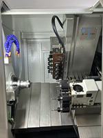 Torno CNC de Alta Precisión con Cama Inclinada Horizontal de 45 Grados, Guía Lineal de Taiwán, un Solo Husillo, Control Fanuc/GSK