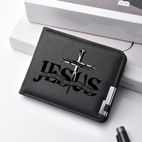 Dompet Pria Ultra Tipis Desain Personalisasi, Tempat Kartu Kredit Berbahan Besi