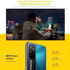 Versión Global Xiaomi <span class=keywords><strong>POCO</strong></span> <span class=keywords><strong>M3</strong></span> <span class=keywords><strong>Pro</strong></span> 5G 6GB+128GB Desbloqueo por Huella Digital Reconocimiento Facial Compatible con Google Play NFC Teléfono Móvil Inteligente 5G - Product Image 5