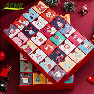 Tùy Chỉnh Mới <span class=keywords><strong>2025</strong></span> Sáng Tạo Giáng Sinh Lịch Hộp Tùy Chỉnh Advent Ngày Hộp Các Tông 24 Hộp Quà Tặng Cho Lễ Hội - Product Image 6