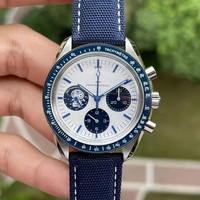 Montre de luxe pour homme personnalisée, automatique, mécanique, en acier inoxydable, avec cristal saphir, mouvement Seiko, réserve de marche, analogique, pour plongée