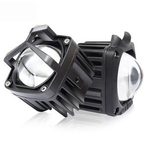 ไฟสปอร์ตไลท์ LED 25W สำหรับมอเตอร์ไซค์รุ่นใหม่ ไฟหน้าเสริมแบบสองสี กันน้ำ ใช้ได้กับจักรยานและมอเตอร์ไซค์ทั่วไป - Product Image 1