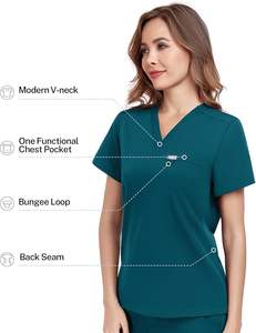 Custom Hospital Medical Scrubs Sets Comfortable And Soft Fabric For Doctors And Nurses-Direct From Factory - Product Image 5