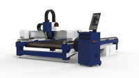 Mesin pemotong Laser serat Gantry portabel, daya 1.5kw/3kw/6kw, ukuran 3015/3016/4020, pemasangan mudah