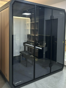 可移动私人隔音工作舱便携式隔音小屋办公室吊舱电话亭小型隔音亭 - Product Image 4