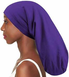 <span class=keywords><strong>Bonnet</strong></span> de nuit doublé de satin, turban plissé, <span class=keywords><strong>bonnet</strong></span> <span class=keywords><strong>pour</strong></span> <span class=keywords><strong>dreadlocks</strong></span>, <span class=keywords><strong>bonnet</strong></span> cylindrique <span class=keywords><strong>pour</strong></span> dormir, chapeau ample <span class=keywords><strong>pour</strong></span> la perte de cheveux, hommes et femmes, avec élastique - Product Image 1