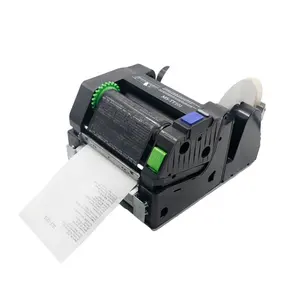 Impresora de etiquetas adhesivas térmicas, 120mm, 203dpi, color negro o blanco