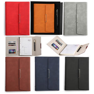 สมุดโน้ตปกหนังแบบถอดได้ A5 B5 ชุดกล่องของขวัญสำหรับธุรกิจและสำนักงานอเนกประสงค์ พร้อมพิมพ์โลโก้ด้วยระบบดิจิทัล - Product Image 1