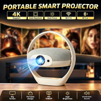 Topleo Akıllı Android 14 Projektör Ev Sineması Video Full HD Film Projektörü 4K Projektör