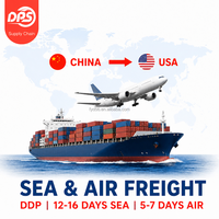 See-Luft-Intermodal-Brückenversand nach USA ab China DDP Express Transit Cargo Dallas Globale Route