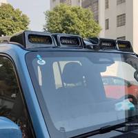Feux LED à double faisceau blanc et ambre pour Chery ICAR V27, étanches, pour conduite tout-terrain, lampes de toit