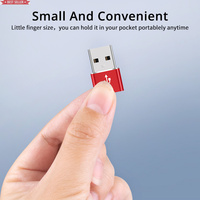 Adaptateur USB-C vers USB OTG avec sortie d'alimentation AC 40W haute vitesse USB3.0 pour téléphone portable