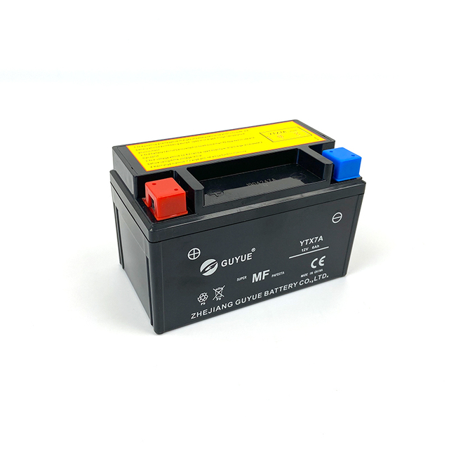 New 12V 7AH Lead Acid Motorcycle Starting Battery for Motorcycles with 6AH Capacity & 6V Voltage