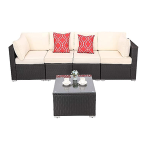 Soggiorno mobili da <span class=keywords><strong>esterno</strong></span> divano lusso personalizza Set telaio Rattan divani da giardino per esterni mobili da <span class=keywords><strong>esterno</strong></span> in rattan di <span class=keywords><strong>plastica</strong></span> - Product Image 1