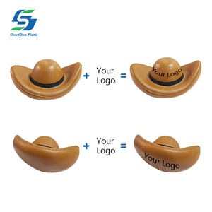 Groothandel Custom Cowboy Hoed Stress Bal Pu Foam Western Thema Angst Reliëf Speelgoed Gedrukt Logo Rodeo Stijl Relatiegeschenk - Product Image 4