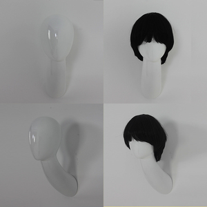 Custom Beautiful Wall Mounted Fiberglass Head Mannequin Wig Stand Mannequins <strong>Display</strong> - Product Image 6