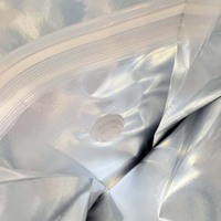 Sacs à café à fond plat avec fermeture éclair personnalisée, valves de ventilation unidirectionnelles et fermeture éclair refermable, sacs à café en aluminium