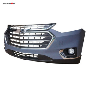 Conjunto <span class=keywords><strong>de</strong></span> parachoques delantero SPM para Chevrolet TRAVERSE LT RS PREMIER HIGH COUNTRY W Grille Bumper Grille Lámpara antiniebla 84088059 84344579 - Product Image 2