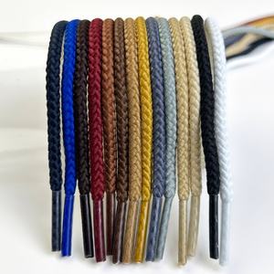 Cordones Redondos Personalizados de Cuerda Trenzada para Zapatillas de Lona, Zapatos de Skate, Calzado Deportivo Casual y de Moda, Venta al por Mayor y Suministro a Granel - Product Image 1