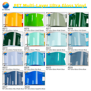 1.52*18m PET Ultra Gloss colore ciano decorazione autoadesiva rotolo pellicola Car Wrap vinile Car Wrapping <span class=keywords><strong>Film</strong></span> - Product Image 5