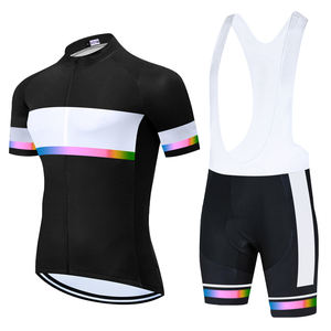 2025 hombres verano Ciclismo Jersey y Gel bicicleta pantalones cortos traje 20D transpirable MTB Ropa Ciclismo Maillot Culotte Ropa - Product Image 1