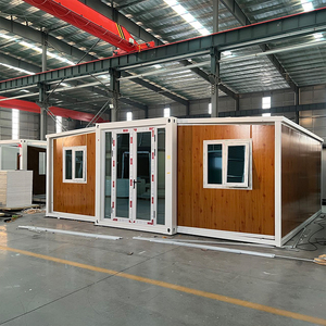 Maisons préfabriquées modulaires pliables de 20 et 40 pieds, conteneurs habitables extensibles, mini-bureaux pliables, maisons pliantes à vendre - Product Image 1