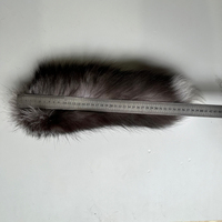 Vente en gros de grandes queues de renard en fourrure naturelle, 40 cm, moelleuses, teintes, pour cosplay, jouets, porte-clés