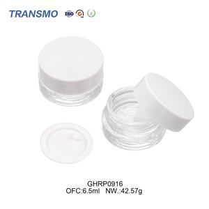 Pot en verre pour crème pour les yeux recyclable, personnalisable avec logo, pot en verre rond de 5 g, pots écologiques - Product Image 2