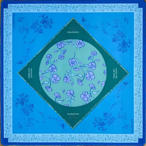 Tappetino per Mahjong Teal 33x33cm Antiscivolo in Gomma e Tessuto, Silenzioso, Portatile per Giochi a Casa e Feste - Product Image 5