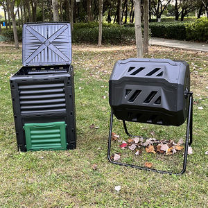 Offre Spéciale 300L 80 Gallons Durable PP Grand Jardin Extérieur Conteneur De Compostage Baril En <span class=keywords><strong>Plastique</strong></span> Compost Bin - Product Image 6