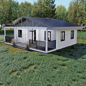 Villa prefabbricata moderna portatile in acciaio <span class=keywords><strong>per</strong></span> <span class=keywords><strong>la</strong></span> <span class=keywords><strong>casa</strong></span> e <span class=keywords><strong>la</strong></span> costruzione di Hotel e negozi commerciali dell'azienda agricola - Product Image 1