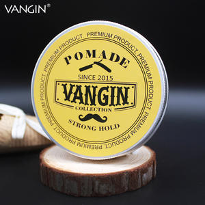 VANGIN-Gel coiffant à tenue forte, crème de cire <span class=keywords><strong>pour</strong></span> <span class=keywords><strong>cheveux</strong></span> bouclés, texture boue dorée brillante, marque privée, 100g - Product Image 4