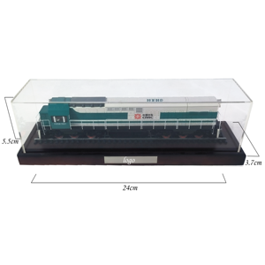 High-Detail Customizable Resin Train Model 3D <strong>Figurine</strong> 1:87 Scale <strong>Hand</strong>-painted High Quality Desktop Ornament Commercial Gift Art - Product Image 2