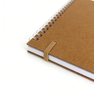 <span class=keywords><strong>Quaderno</strong></span> a <span class=keywords><strong>Spirale</strong></span> Personalizzato Daqian, Formato A5, 70g, Copertina in Carta Kraft, Pagine Bianche - Product Image 2