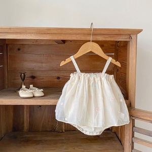 Engepapa Zomer Baby Rompertje Zonder Mouwen, Katoenen Mode Baby Meisjes Jumpsuit, Baby Meisjes Kleding - Product Image 4