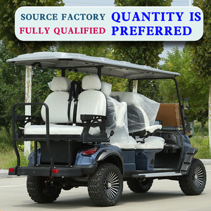 Voiturette de golf populaire 60V confortable quatre places avec climatisation au meilleur prix - Product Image 2