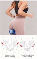Appareil d'entraînement des fessiers et des muscles du plancher pelvien pour femmes, ajustable, pour un lifting parfait des fesses et une correction de la posture