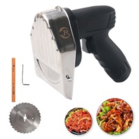 Commercial De Poche Turquie Bbq Gyros Couteau Cutter Doner Viande Électrique Kebab Trancheuse Machine Kebab Couteau Trancheuse