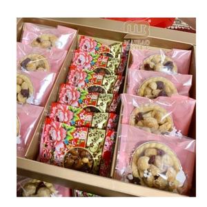 Bolsas termosellables de grado alimenticio personalizadas, bolsas de plástico laminadas para galletas, dulces, maní, barra de Chocolate, envoltorio de <span class=keywords><strong>turrón</strong></span>, bolsas de embalaje - Product Image 1