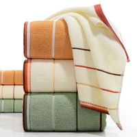 Ensembles de serviettes de bain de luxe 5 étoiles pour hôtel 100% coton motif solide Offre Spéciale emballage de boîte-cadeau