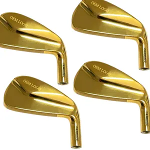 Palos de golf de conducción de calidad, conjunto completo de palos de golf forjados, cabeza de hierro