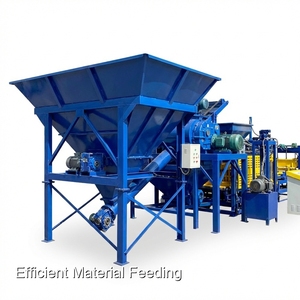 Machine de fabrication de blocs de béton entièrement automatisée HF Machinery QT4-16, conçue pour une production quotidienne maximale et des économies de main-d'œuvre - Product Image 2