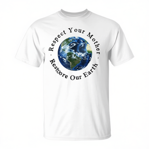 T-shirt Respectez votre Terre Mère, design de sensibilisation environnementale pour sauver la planète - Product Image 2