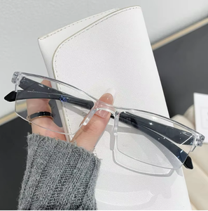 Lunettes <span class=keywords><strong>de</strong></span> lecture 100-400 dioptries anti-lumière bleue, forme carrée, style rectangulaire pour la vision <span class=keywords><strong>de</strong></span> <span class=keywords><strong>loin</strong></span> <span class=keywords><strong>et</strong></span> <span class=keywords><strong>de</strong></span> <span class=keywords><strong>près</strong></span> - Product Image 3