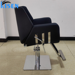 Silla de Peluquería Profesional Plegable Kisen Fashion Beauty Barber, con Bomba Hidráulica Grande para Levantar y Ajustar, Equipo para Salón de Belleza - Product Image 3