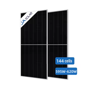 แผงโซลาร์เซลล์ JA Solar N-Type HJT BIPV โมโน กำลังผลิตสูง 595-620 วัตต์ มีสินค้าในสต็อก - Product Image 1