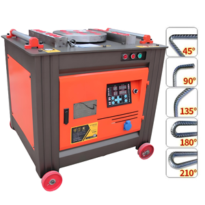 La piegatrice elettrica della barra d'acciaio di alta qualità può elaborare le barre d'acciaio con il diametro della macchina piegatrice di 4-35mm 360 ° - Product Image 6