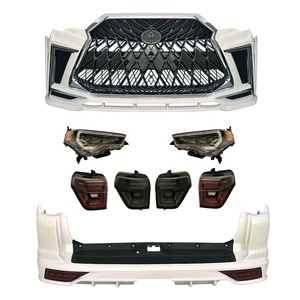 Kit de Carrocería para Automóvil 2010-2019 con Nuevo Parachoques Delantero, Parachoques Trasero y Faros Delanteros, Cambio de Modelo, Material PP - Product Image 6