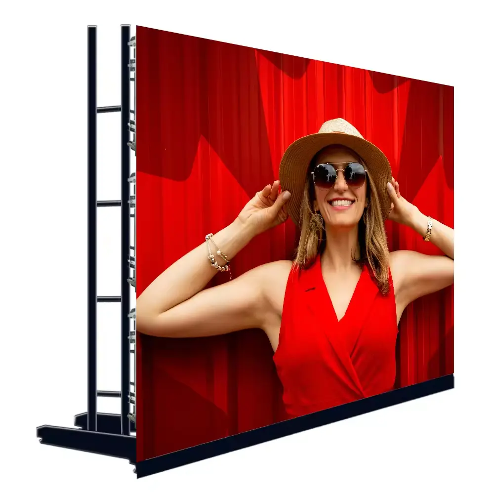 شاشة عرض خارجية أو داخلية P2.5 P3 P4 P5 P6، شاشة عرض فيديو حائطية ليد عالية الأداء